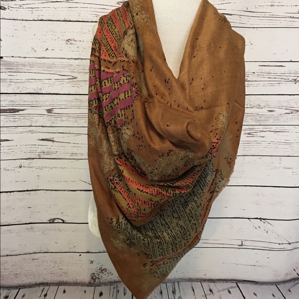 Italian Earth toned Scarf/Wrap